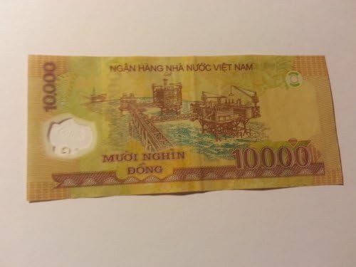 NEW Vietnam 10,000 Dong Bank Polymer/ 1 Uncirculated