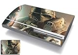 Bundle Monster Vinyl Skins Accessory For Sony Playstation PS3 Game Console  ....