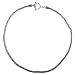 Sterling Silver 18 or 20-inch 5 mm Bali Toggle Necklace
