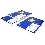 3 Sales Order Receipt Book Carbonless Record Sheet Form 5 9/16