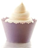 Light Pastel Purple Cupcake Wrappers - Set of 12 - Wrap Liner for Decoration, Accent & Décor on Cupcakes