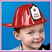 Childs Plastic Fire Chief Hats (1 dz) photo