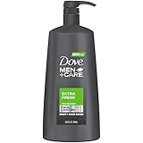 Dove Men+Care Body Wash with Pump, Extra Fresh 23.5 oz