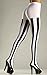 Be Wicked Women's Opaque Vertical Stripe Tights