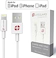 Lightning Cable [Apple Certified] 3.3ft (1m) +LIFEGUARD Charge and Sync Lightning Connector 8-pin Lightning Cable for iPhone 6+ 6 5S 5C 5, iPad and iPod - 12-Month Money-Back Guarantee (White)