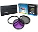 Polaroid 3-Piece Camera Lens Filter Kit - 58mm