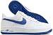 NIKE AIR FORCE 1 LOW BIG KIDS (GS) royal blue/white 314192-145
