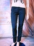 Prada - $695 New PRADA Black Ruched Stretch Wool Skinny Pants 44 10