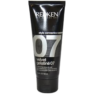 Redken Velvet Gelatine 07 Blow-Dry Gel for Unisex, 3.4 Ounce