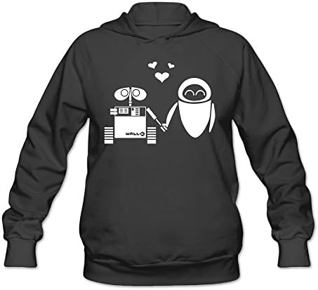Huma Women's Walle Love Long Sleeve Autumn Sweatshirt M Black