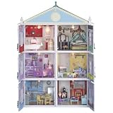 The Majestic Dollhouse Furnished - 3 Story and Working Lights