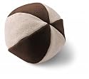 Doggles TYHEBL20 Hemp Ball Toy - off white-brown