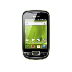 Samsung S5570 Galaxy Mini Smartphone (8,1 cm (3,2 Zoll) Display, Touchscreen, 3 Megapixel kamera, Android OS) lime green