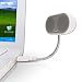 JLab USB Laptop Speakers - Portable, Compact, Travel Notebook Speaker for PC and Mac - B-Flex Hi-Fi Stereo USB Laptop Speaker - Pearl White