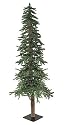 7' Downswept Woodland Alpine Artificial Christmas Tree - Unlit