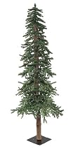 7 Foot Tall Skinny Alpine Tree - Unlit