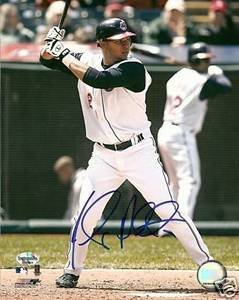 Jhonny Peralta Signed Cleveland Indians Home 8x10 Photo