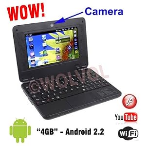 BLACK NETBOOK Built-in Camera 7