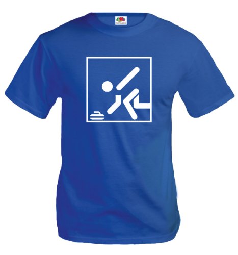 T-Shirt Curling-Piktogramm