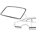 70-77 Maverick / Comet Back Glass Weatherstrip (D0DZ-6242084)