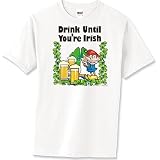 Drink Til You're Irish - Beer, Drinking, Coffee, and Drug Premium T-Shirt