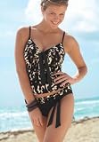 Animal-Print Tankini