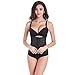 KSKshape Waist Tummy Trainer Body Shaper Corset Girdle Cincher Large Black