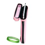 Apple iPad Pink Snug Fit Canteen Style Hard Cube Case with Tilt Stand for Apple Ipad Tablet ( 3G , wifi , WiFi + 3G, MB292LL/A Tablet ) + VG Live * Laugh * Love Silicone Wrist band!!!