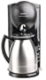 Krups 229-4G Aroma Control 10-Cup Coffeemaker with Thermal Carafe, Black and Brushed Stainless Steel