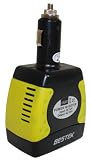 BESTEK 12V DC to 110V AC adapter 150W Car Power Converter Inverter (Random Color) MRI1511U-35