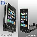 iPhone 3G External Battery 2200 mAh - Snap On Battery -