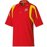 Nike Iowa State Cyclones Red Quick Count Coaches Polo