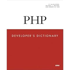 PHP Developer's Dictionary