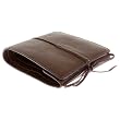 RMC Martin Ksohoh Red Monkey Company MKWS brown Italian leather bill fold, credit card & coin pouch wallet