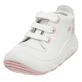 Stride Rite Infant/Toddler Ally Stage 2 Shoe,White/Embroidery,4.5 XW US Toddler