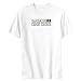 T-Shirt White Elegant Flag 