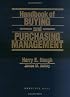 Handbook for Buying and Purchasing Management