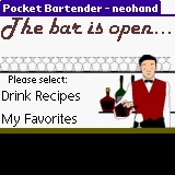 Pocket Bartender downloadable Software