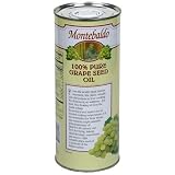 Montebaldo Grapeseed Oil, 33.75-Ounce Tins (Pack of 3)