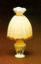 Sale!!! Miniature Ruffled Lamp Shade Table Lamp