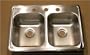 25" X 17" Stainless Steel Sink