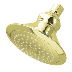 KOHLER K-16166-AF Revival Single-Function Showerhead, Vibrant French Gold