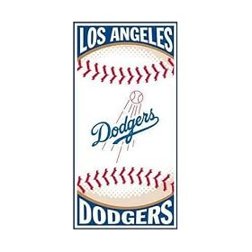 Buy Biederlack Centerfield Los Angeles Dodgers Beach Towel by Biederlack