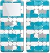 Neo Turquoise - Apple iPod nano 1G (1st Generation) 1GB/ 2GB/ 4GB Protector Skin Decals - Faceplate Stickers