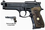 Beretta 92FS, Blue, Wood Grips air pistol