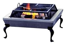 Char-Broil Stainless-Steel Outdoor Fireplace with Screen