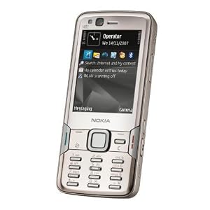SIM Free Unlocked Nokia N82 Warm T/L.Titanium 2G TF Mobile Phone