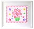 Blossoms and Butterflies Framed Print by Olive Kids (GREEN)