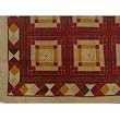Bed Cover Cotton Bedspreads Holiday Decor Block Print Size Twin (bscov342)