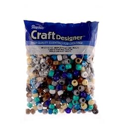 Pony Beads, Southwest Multi Mix, 6 X 9mm, 480pc Pkg